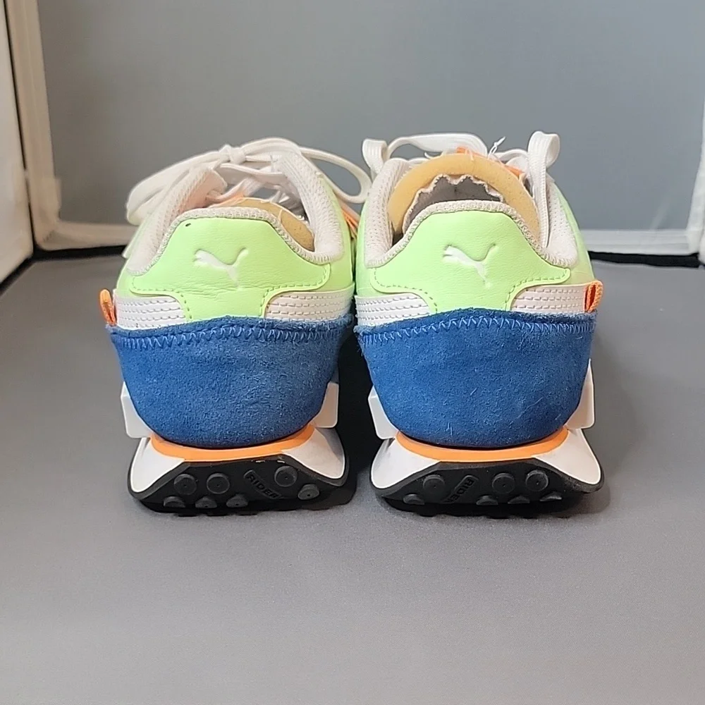 Puma Future Rider Play On Sneakers Retro Design Size 7 C Or 39